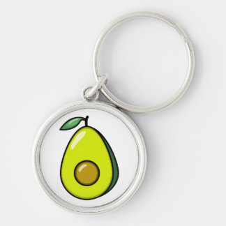 Cute Avocado Keychain