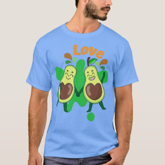 Cute Avocado Love In Together T-Shirt