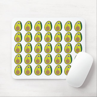 Cute Avocado Mouse Pad - Fruit Desk Accessory