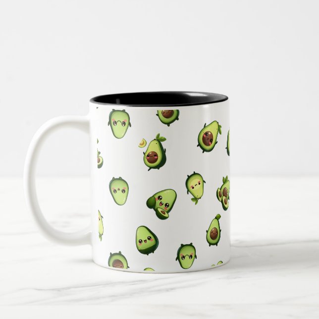 Cute Avocado mug  (Left)