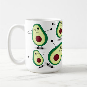 Cute Avocado Swag Cartoon Mug