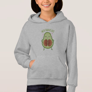 Cute Avocado Young Mommy Hoodie