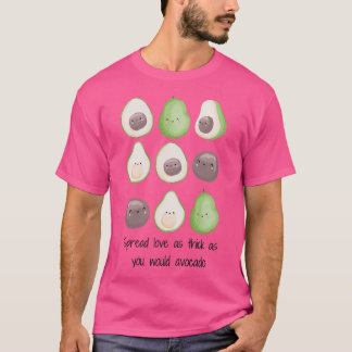 Cute Avocados In Love T-Shirt
