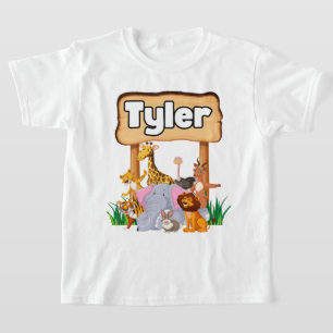 Cute Awesome Zoo Animal Kid' T-Shirt