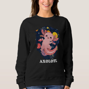Cute Axolotl Amphibian Aquarium Owner Pet  Axolotl Sweatshirt