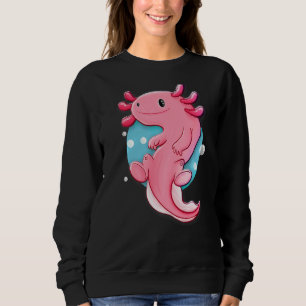 Cute Axolotl  Animal Sweatshirt