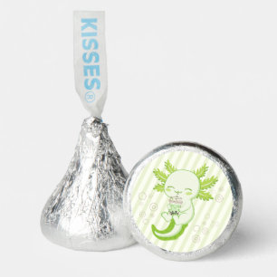 Cute Axolotl Boba Tea Birthday Party Hershey®'s Kisses®