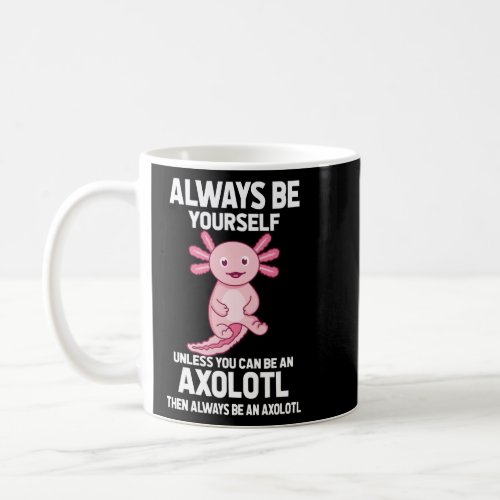 Cute axolotl mexican lurch newt aquarium  6  coffee mug