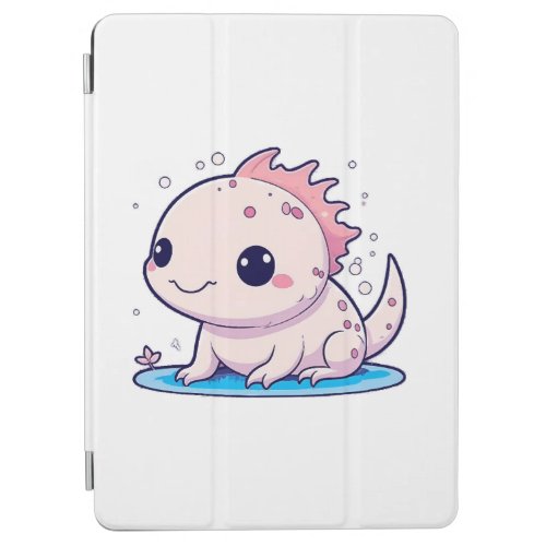 cute axolotl philosopher iPad air cover