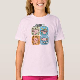 Cute Axolotl Seasons Collection – Seasons T-Shirt