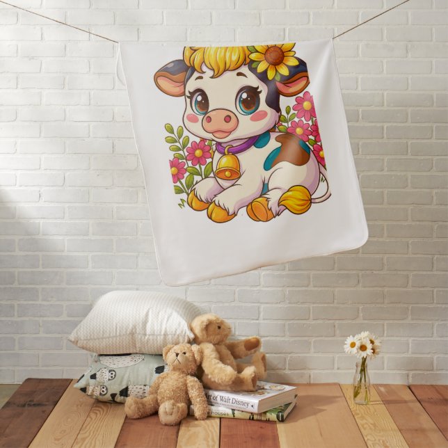 Cute Babies Baby Blanket (In Situ)