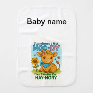 Cute Babies Baby Burp Cloth