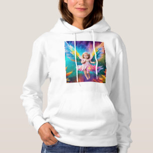 Cute Baby Angel Wings Art-38424 Hoodie