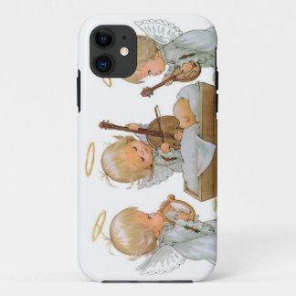 Cute Baby Angels in the Manger iPhone 5 Case