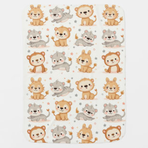 Cute Baby Animal Kids Blanket