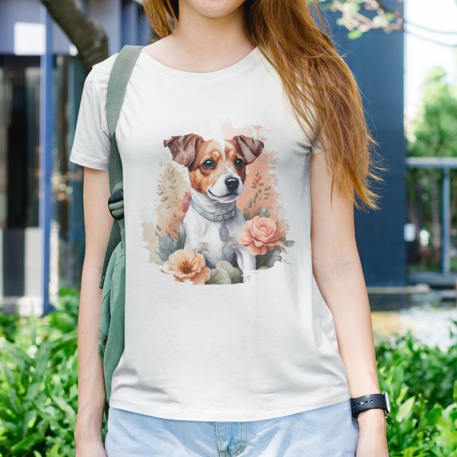 Cute Baby Animals | Cute Jack Russel Terrier Puppy T-Shirt (Creator Uploaded)