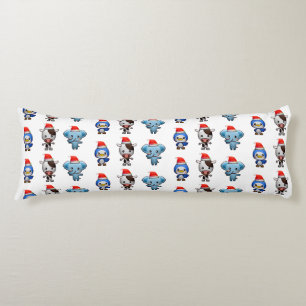 Cute Baby Animals Elephant Cow Penguin Child Body Pillow