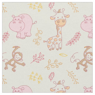 Nursery Fabric | Zazzle