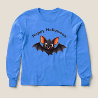 Cute Baby Bat Happy Halloween Tri-Blend Shirts