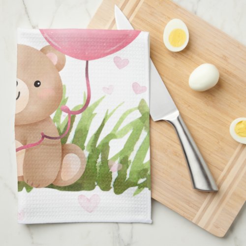 Cute Baby Bear All_Over Print  Kitchen Towel