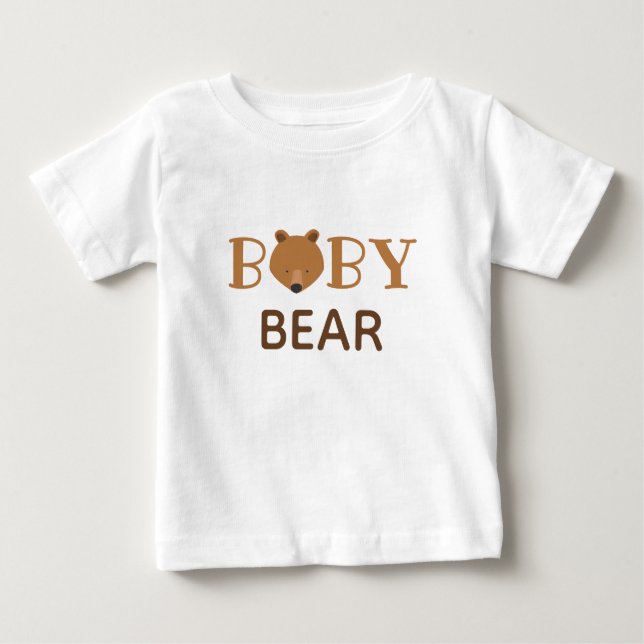 Cute Baby Bear Baby T-Shirt (Front)
