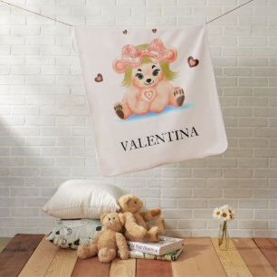 Cute baby bear blanket