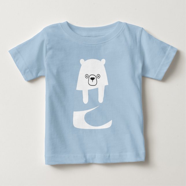 CUTE BABY BEAR | Dad Mom Daughter Son Family T-Shirt (Front)