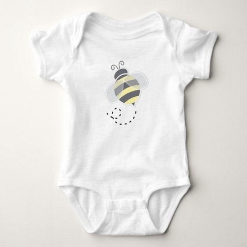 Cute Baby Bee Baby Bodysuit