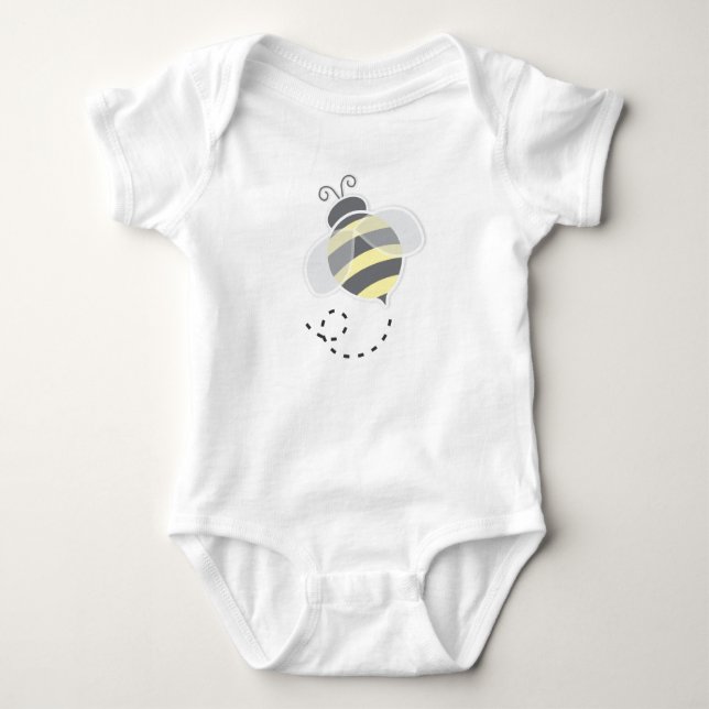 Cute Baby Bee Bodysuit (Front)