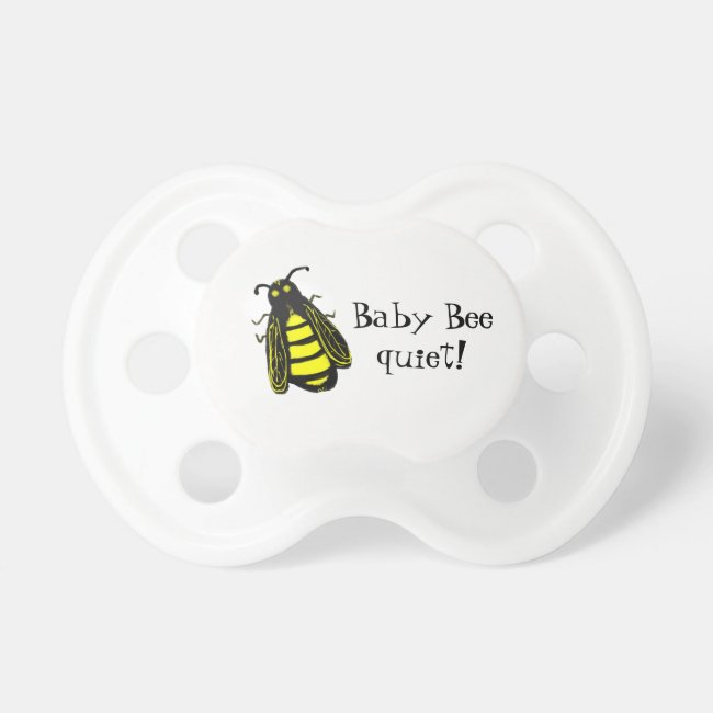 Cute Baby Bee Honeybee with Fun Text