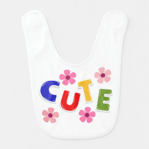 CUTE BABY BIB
