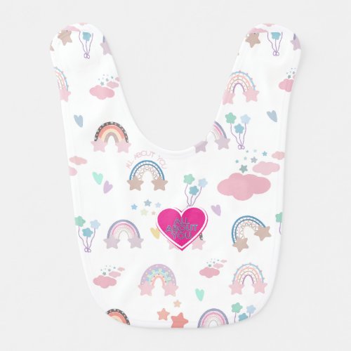 Cute Baby Bibs - ALL ABOUT YOU 