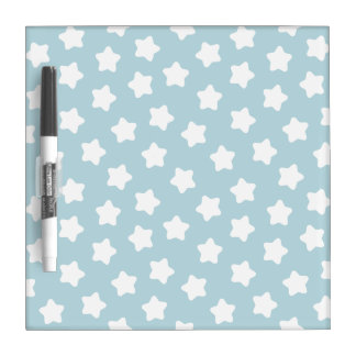 Cute Baby Blue Star Dry-Erase Board