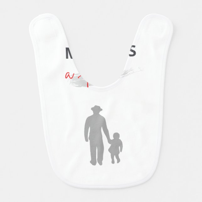 Cute Baby Bodysuit – Soft Cotton Infant T-Shirt Bib (Front)