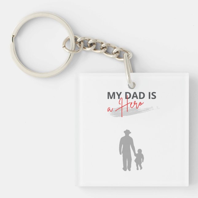 Cute Baby Bodysuit – Soft Cotton Infant T-Shirt Keychain (Front)