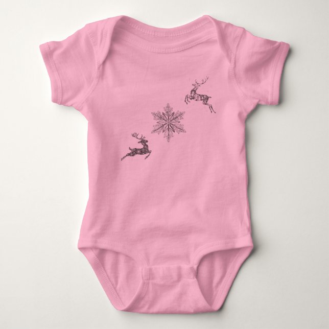 Cute Baby Bodysuit T-Shirt (Front)