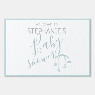 Baby Shower Yard Lawn Signs Zazzle