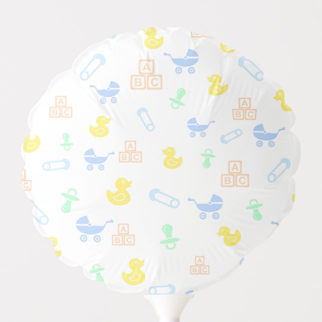 Cute Baby Boy Balloon (Front)