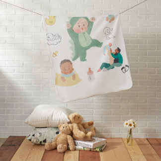Cute Baby Boy Blanket – Soft & Cozy Infant Blanket