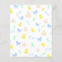The Cutest Baby Scrapbook Paper