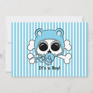 Cute Baby Boy Skull