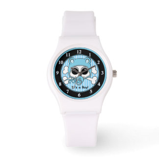 Cute Baby Boy Skull Watch