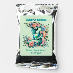 Cute baby brewing shower customizable  coffee drink mix