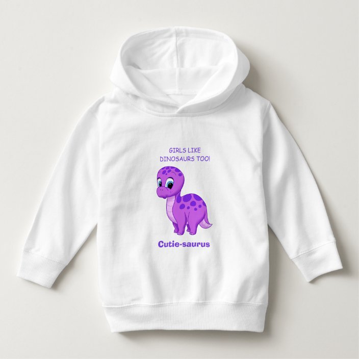 purple brontosaurus hoodie