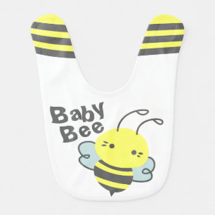 Cute Baby Bumble Bee Bib
