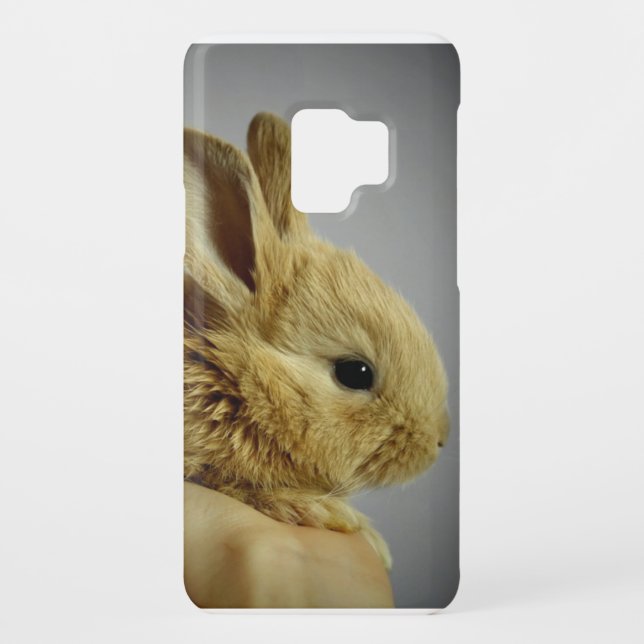 Cute Baby Bunny in Hand Case-Mate Samsung Galaxy Case (Back)