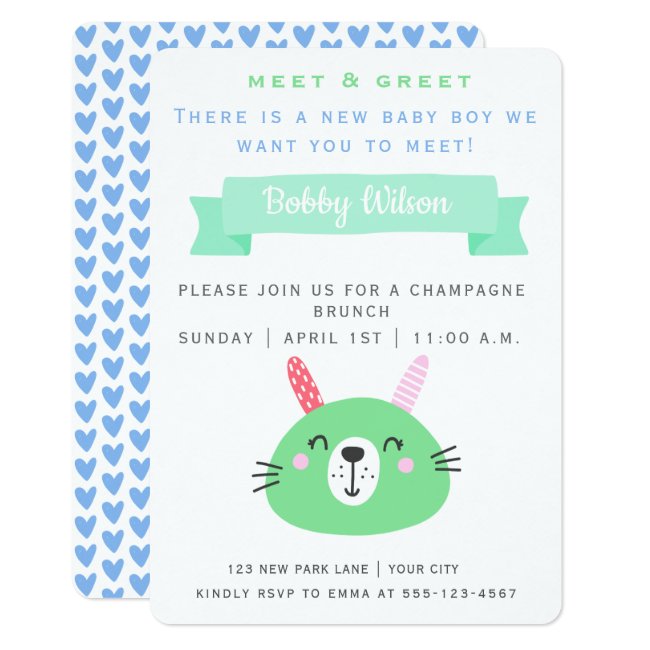 Cute Baby Bunny | Meet & Greet New Baby