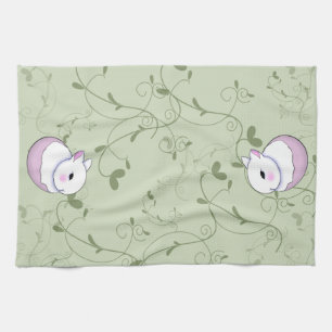 Cute Baby Bunny Rabbit Easter Towel