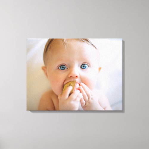 Cute Baby Canvas Wall Art | Nursery Room Decor | A