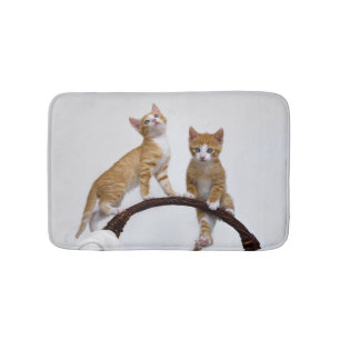 Cute Baby Cats Kittens Funny Gym Photo - Bathroom Mat